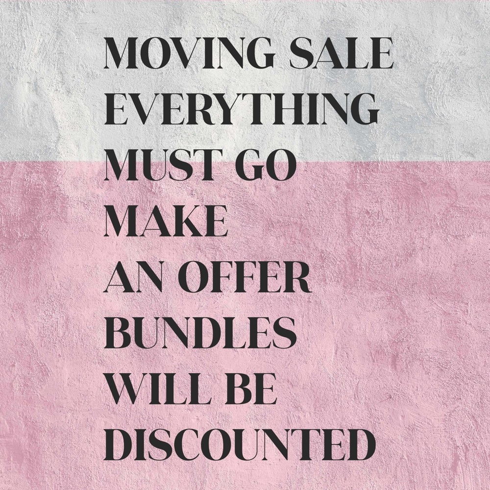 🚨MOVING SALE - NEED TO SELL EVERYTHING!! ✨✨